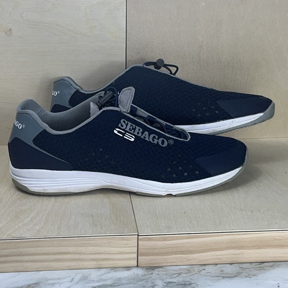 Sebago, Womens Cyphon Sea Port Boat Shoe Navy 7